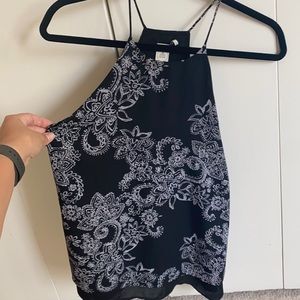 Paper crane tank top